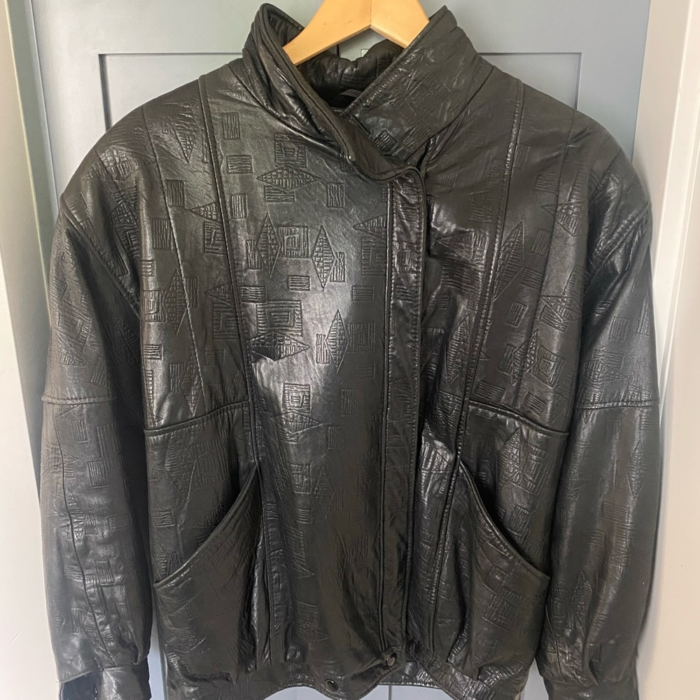 Vintage Touché leather jacket. - Picture 5 of 6